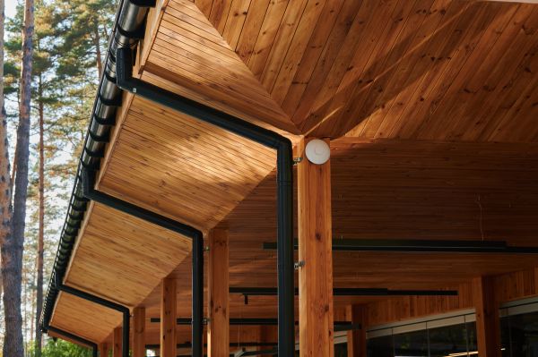 Porch Gutter Installation in Knightdale