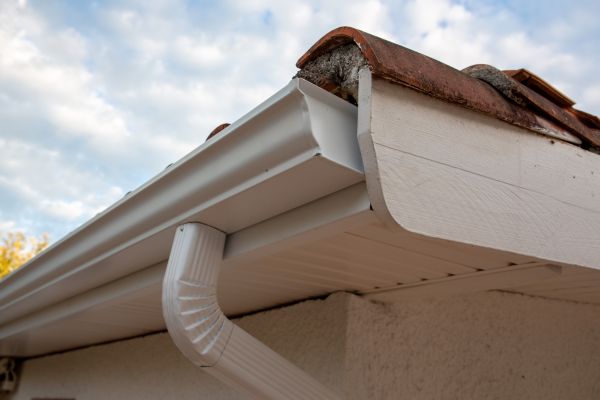 K Style Gutter Replacement in Knightdale