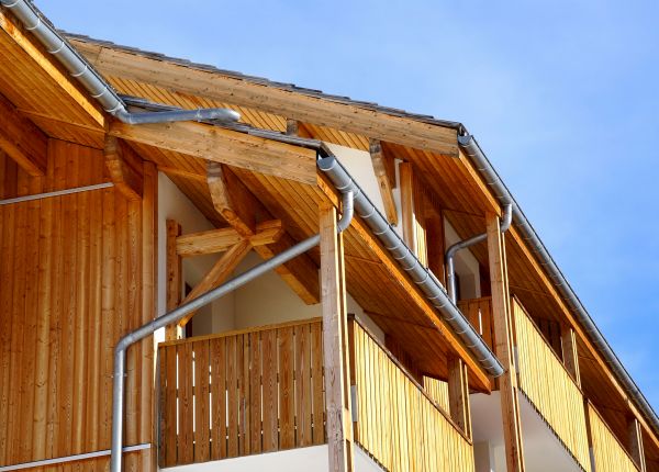 Balcony Gutter Installation in Knightdale